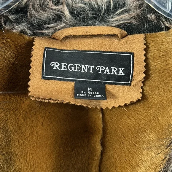 Regent Park faux Fur suede look penny Lane jacket … - Picture 2 of 10